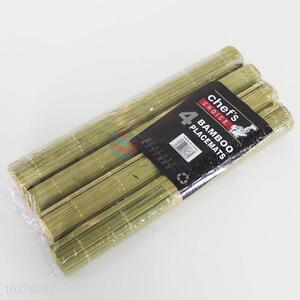 New Style 4 Pieces Bamboo Placemat