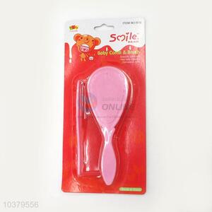 Comfortable plastic mirror&comb for child