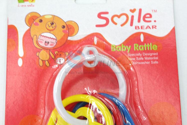 Cheap price key pattern baby rattle