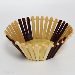 Factory Wholesale Bamboo Fruit Basket for Sale