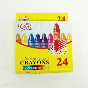 Wholesale top quality 24pcs crayons