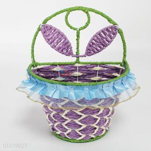 New Design Weave Hanging Basket