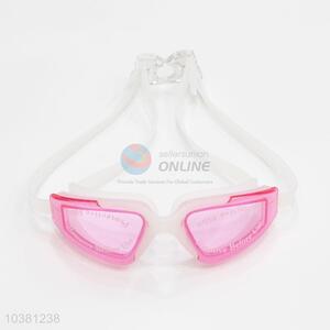Best high quality pink anti-fog swimming goggle