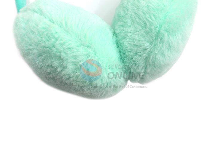 Good quality top sale winter fuzzy bowknot earmuffs