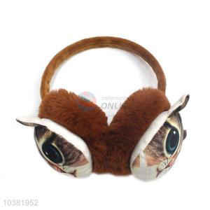 Promotional custom winter cat printed earmuffs