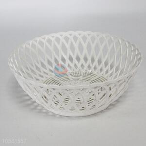 White Plastic Basket For Promotion