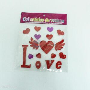 Love <em>valentine</em> window sticker for promotional