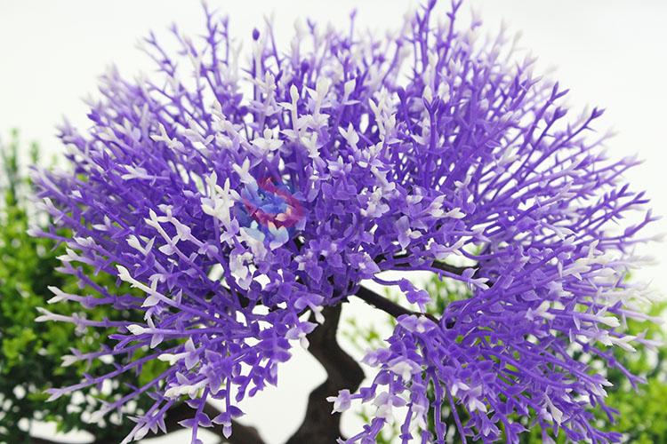 Popular fake plastic artificial flower tree bonsai plant