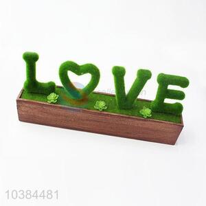 Popular love artificial flower bonsai