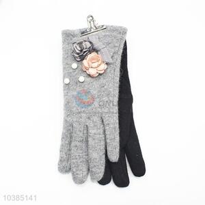 Warm Winter Dancing Party Flower Lady Glove