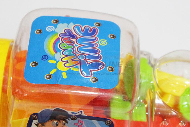 20-25Pcs/Set Mini Train Truck Shaped Plastic Model Toys for Kids