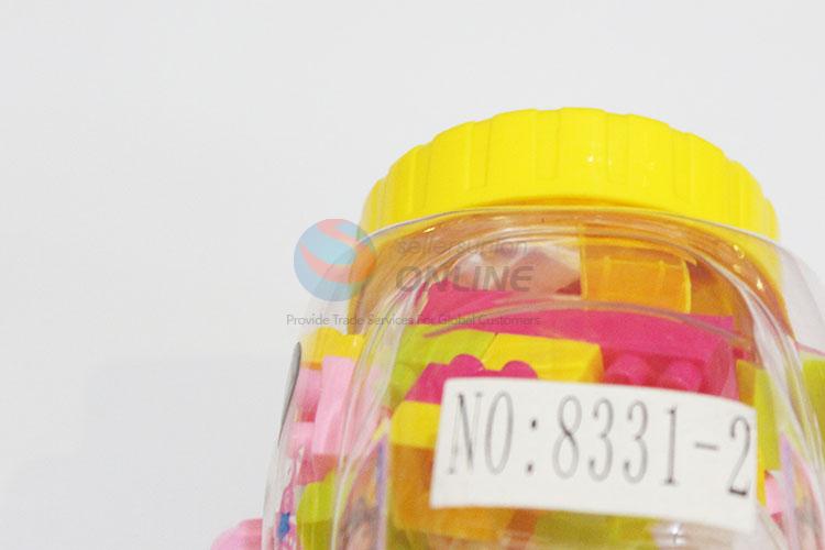 80Pcs/Set Car Shaped Plastic Model Toys Educational Toys