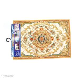 Luxurious hot selling printed floor mat