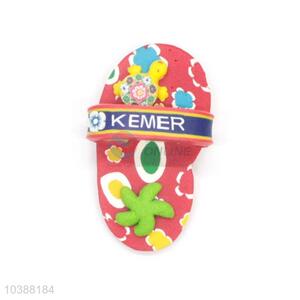 New Arrival Fashion Slipper Shape Fridge Magnet