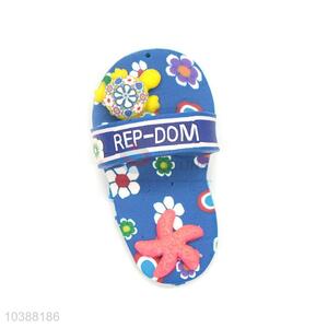 Custom Colorful Slipper Shape Fridge Magnet