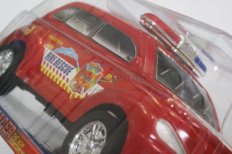 Inertia simulation mini diecast police car toy