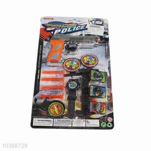 Toy police gun set toy police equipment