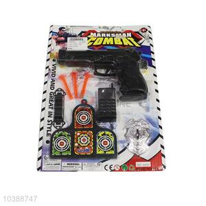 New product plastic kids police toy gun set