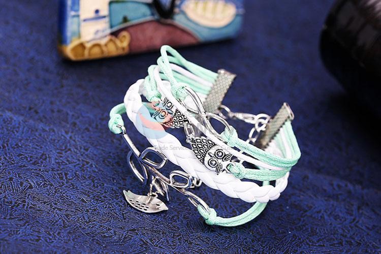 Best Quality Handmade Elegant Charm Leather Bracelet