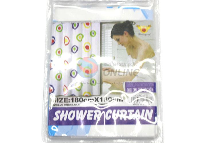 Good Sale Colorful Bath Curtain Shower Curtain