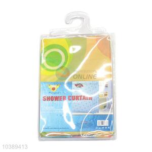 New Arrival Colorful Shower Curtain Waterproof Bath Curtain