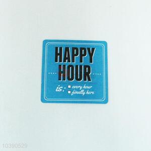 Wooden coaster <em>Ornaments</em> Blue Restaurant