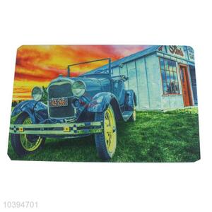 Wholesale Low Price Car Printed Pvc Bottom Bath Mat