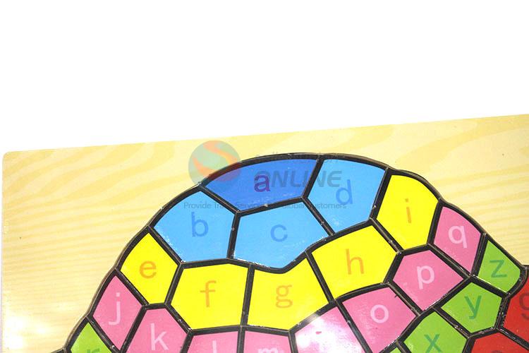 Factory promotional tortoise shaped letters puzzle