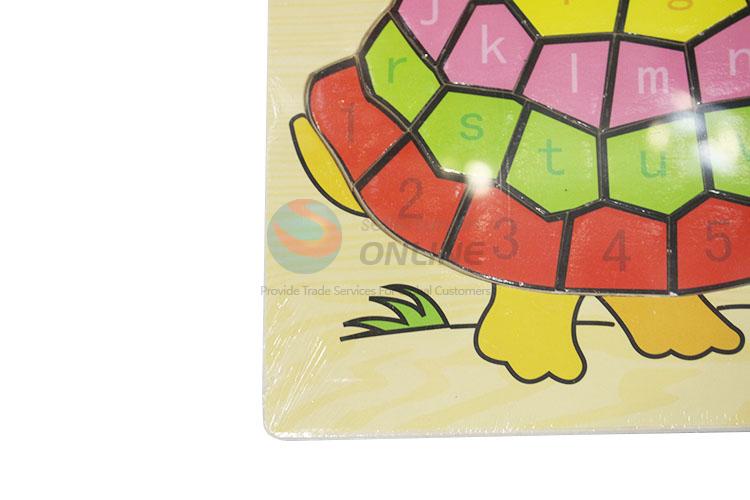 Factory promotional tortoise shaped letters puzzle