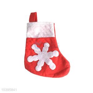 New Design Cute Sock Shape Tableware Holder Christmas Decoration