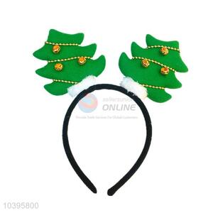 Creative Design Christmas Tree Hair Clasp With Bell