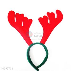 Popular Red Antler Shape Hair Clasp Christmas Decoration