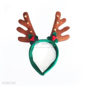 Hot Sale Wing Shape Antler Hair Clasp With Small Bell