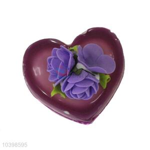 Heart Design Flower Decorative Cake Fridge Magnet
