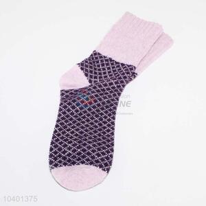 Factory price printing knit sock,9.5*30cm