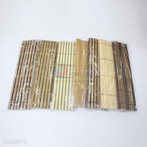 Colorful low price bamboo placemat