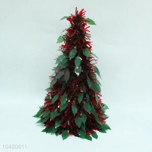 Big Size Christmas Tree with Green Leaf Decoration