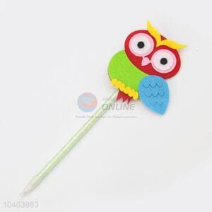 Cute Design Owl Head Ballpoint Pen For Students