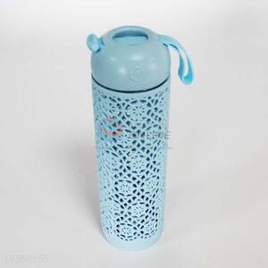 Double-Layer Anti-Hot Plastic Water Bottle Space Cup