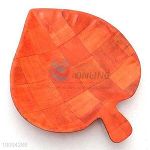 33x24.5cm leaf-shaped fruit plate