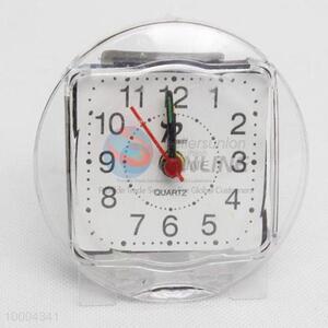 Round Transparent Alarm Clock