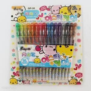 16pcs Colorful Highlighters Set