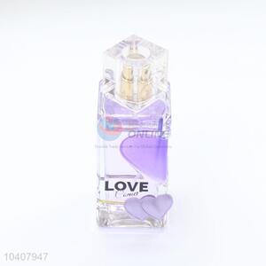 100ml lady sexy perfume floral purple glass bottle perfume