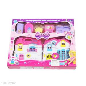 Unique Design Villa Model Fancy Toy Set With Light And Music