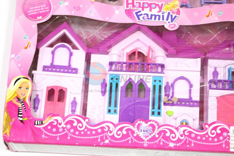 Top Quality Happy Family Simulation House Fancy Toy Set