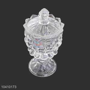 Clear glass candy jar / cookie holders