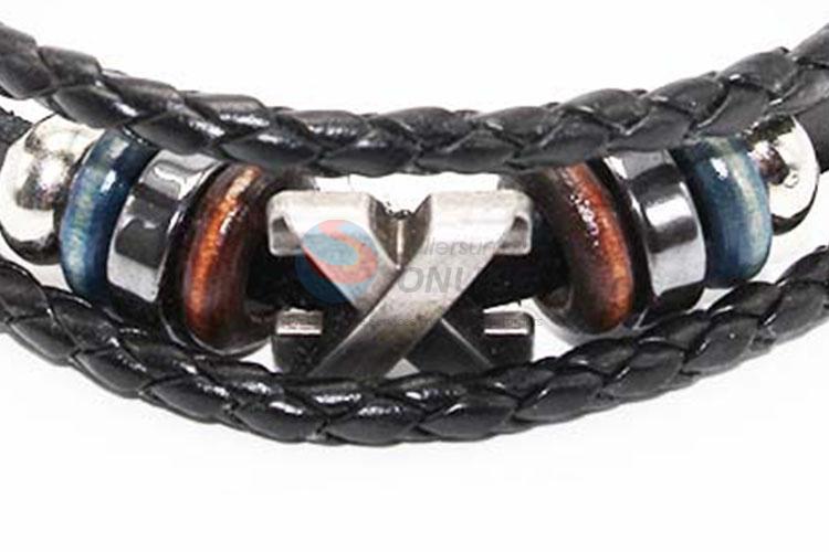 Factory Price China Supply Leather Bracelet