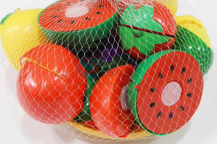China Factory Preschool Kids Fruits and Vegetables Kitchen Pretend Play Set