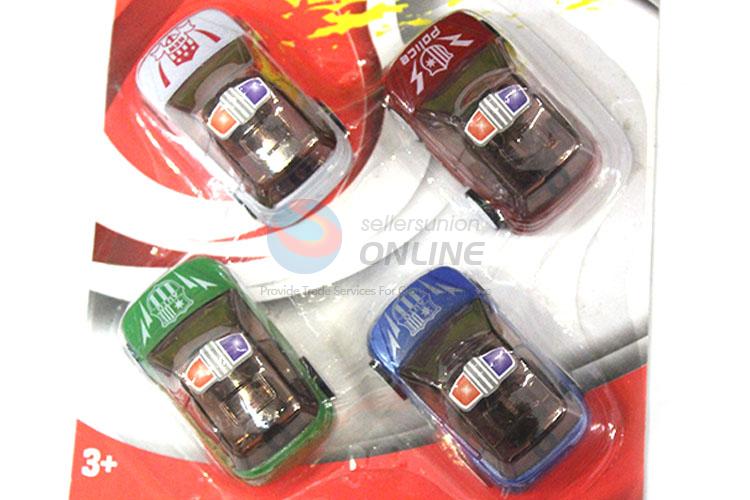 Popular Police Car Toy Pull Back Plastic Vehicle for Sale