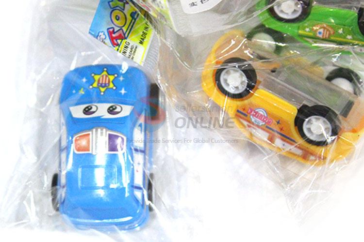 Fashion Style Mini Pull Back Police Car Toy Vehicle